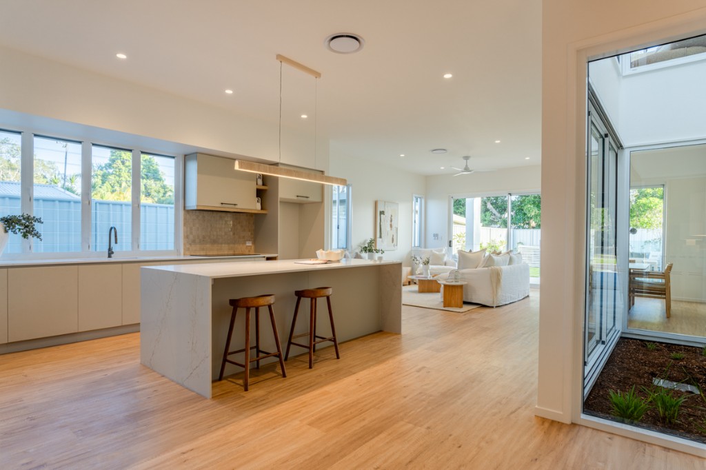 Kitchen at Pandanus Avenue, Coolum Beach