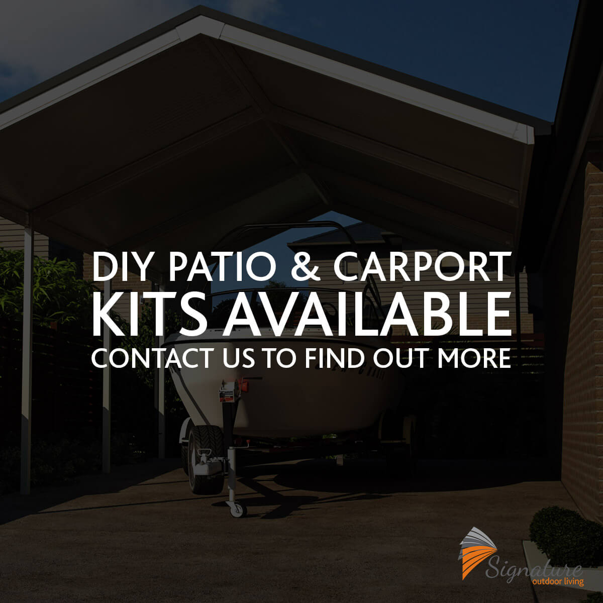 patio diy kits carport diy kits signature outdoor living