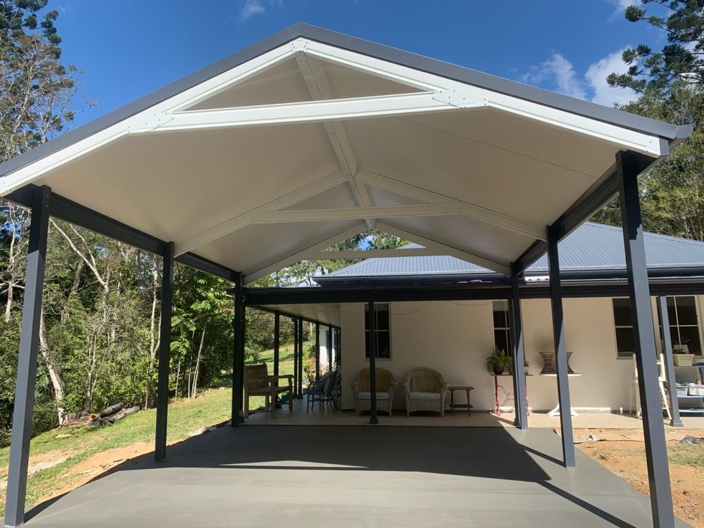 pitched patio verandah pergola