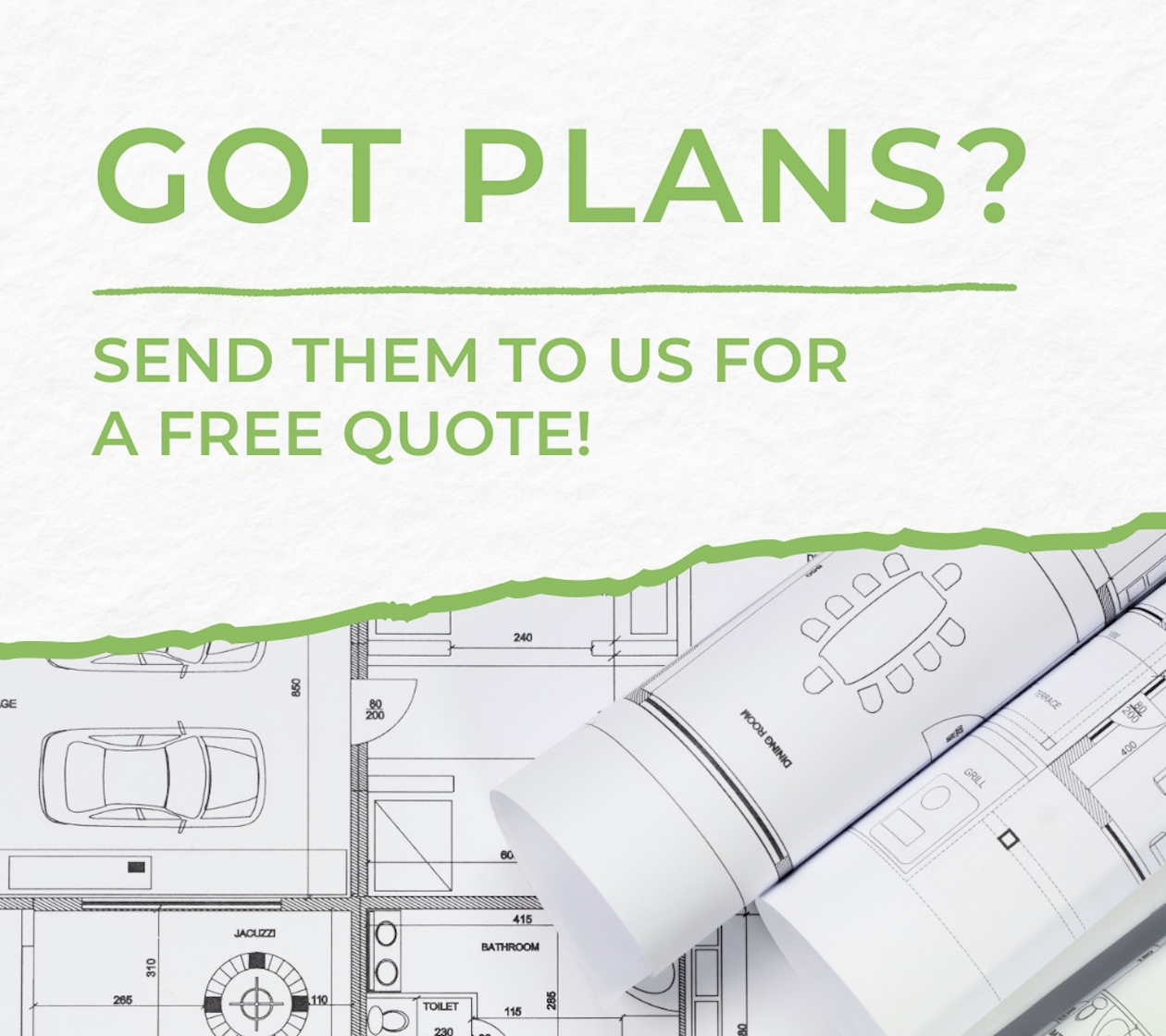 send your home design plans for a building quote signature construction