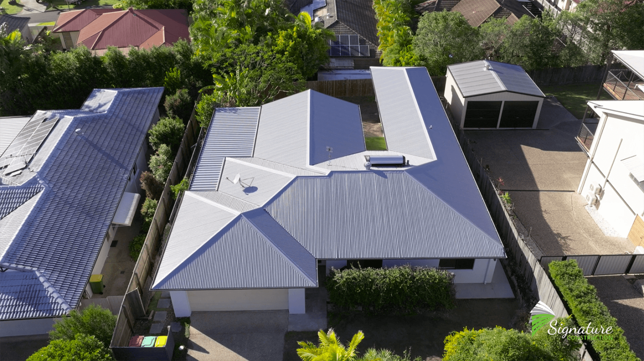 home renovation little mountain completed by Signature Construction Australia home builders sunshine coast